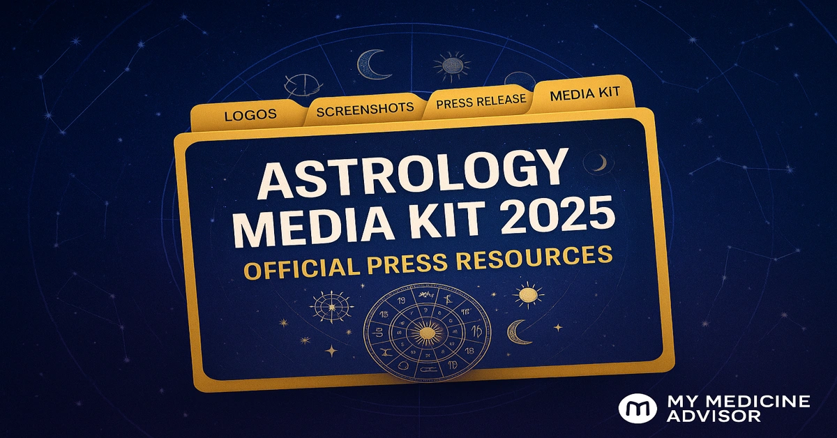 Astrology Press and Media Kit 2025 – official resources with logos, screenshots, and brand assets